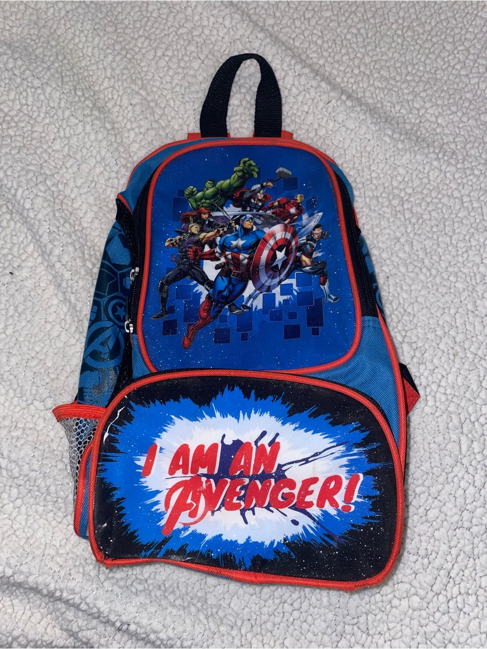 Avengers Captain America incredible Hulk Mini Backpack Bag
